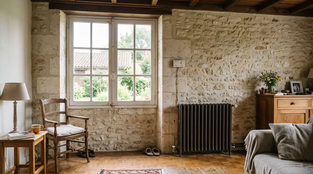 Chauffage, menuiseries et isolation — ce qui pèse sur l'étiquette énergie — DPE à Brest
